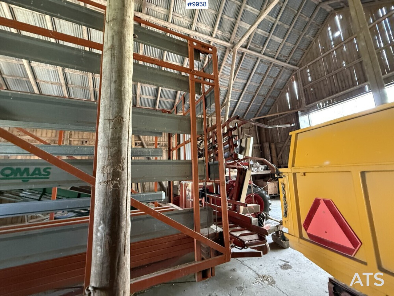 Self-loading trailer small bale Omas CB170 S - Matériel d'ensilage, Remorque: photos 4 Self-loading trailer small bale Omas CB170 S - Matériel d'ensilage, Remorque: photos 4