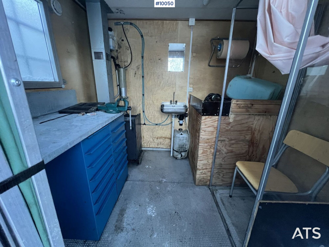 Staff cabin - Arbetsvagnar MR 4510 - Conteneur comme habitat, Remorque: photos 4 Staff cabin - Arbetsvagnar MR 4510 - Conteneur comme habitat, Remorque: photos 4