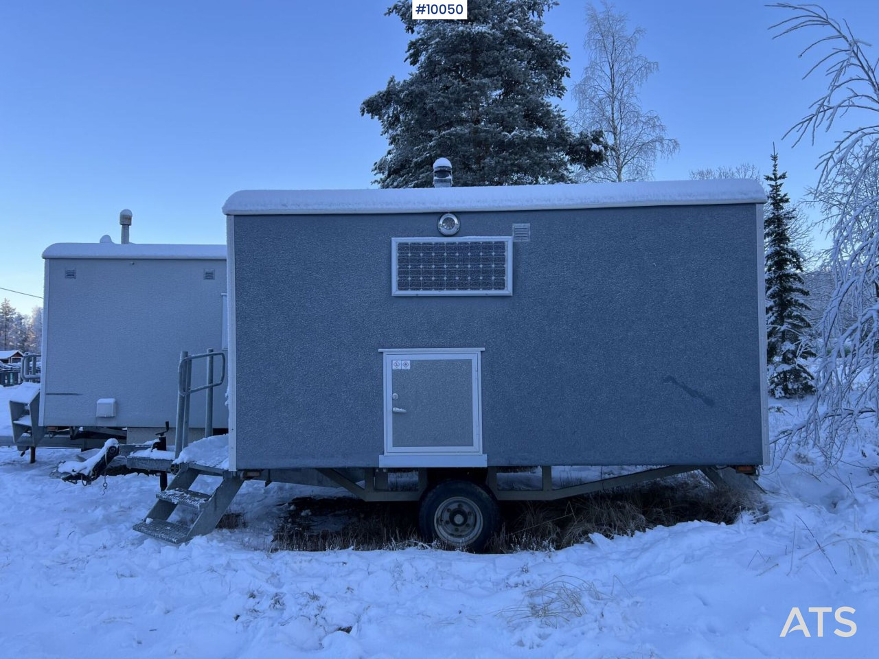 Staff cabin - Arbetsvagnar MR 4510 - Conteneur comme habitat, Remorque: photos 2 Staff cabin - Arbetsvagnar MR 4510 - Conteneur comme habitat, Remorque: photos 2