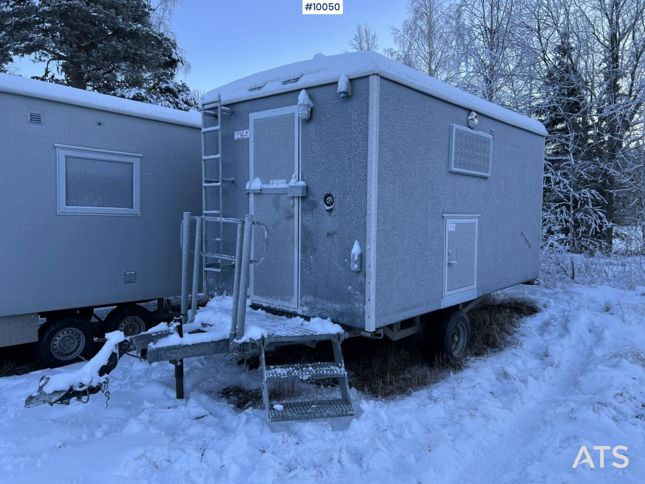 Staff cabin - Arbetsvagnar MR 4510 - Conteneur comme habitat, Remorque: photos 1 Staff cabin - Arbetsvagnar MR 4510 - Conteneur comme habitat, Remorque: photos 1