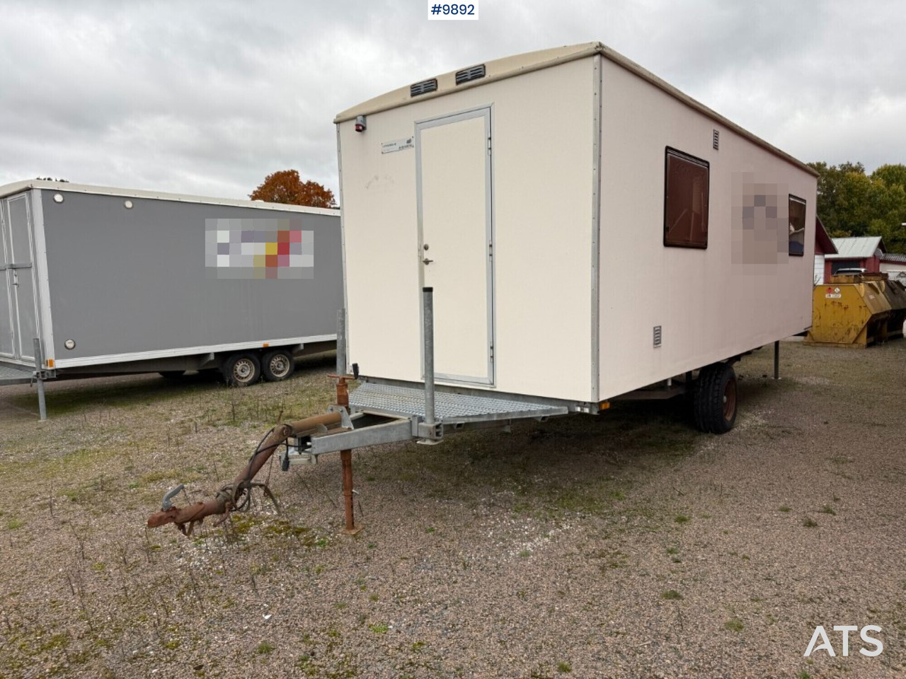 Staff wagon - Lycksele wagon PV4/3 - Conteneur comme habitat, Remorque: photos 1 Staff wagon - Lycksele wagon PV4/3 - Conteneur comme habitat, Remorque: photos 1