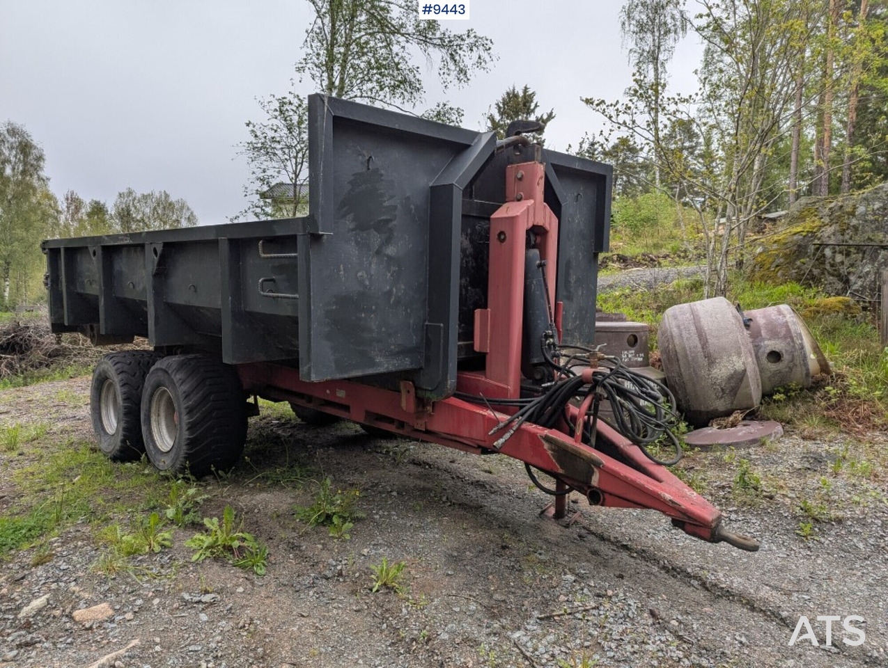 Swap body trailer Trejon MT 12-15 with flatbed - Benne ampliroll: photos 1 Swap body trailer Trejon MT 12-15 with flatbed - Benne ampliroll: photos 1