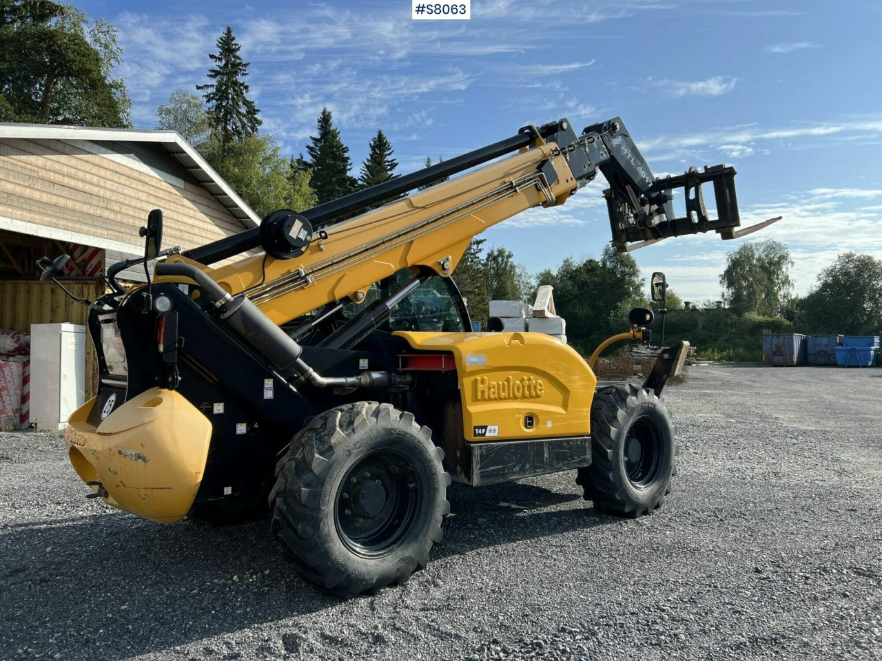 Teleskopic loader Haulotte HTL4017 with only 2619,7 hours - Chariot télescopique: photos 2 Teleskopic loader Haulotte HTL4017 with only 2619,7 hours - Chariot télescopique: photos 2