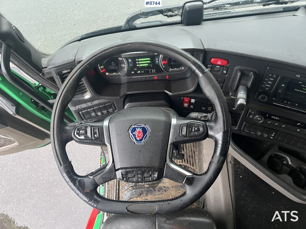 Timber Truck Scania R650 B 6X4 NB with crane - Camion grumier: photos 4 Timber Truck Scania R650 B 6X4 NB with crane - Camion grumier: photos 4