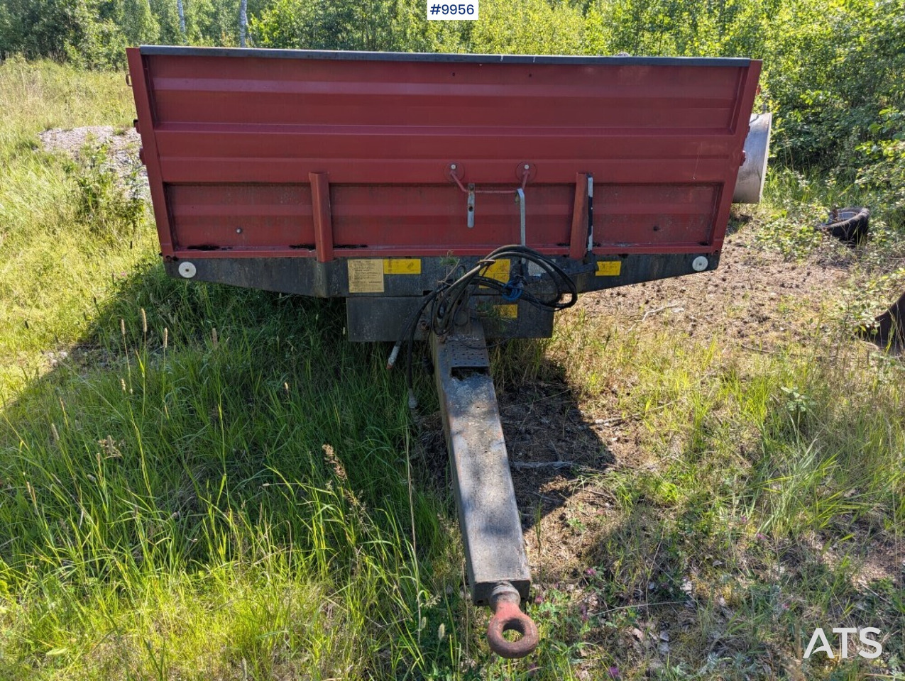 Tipper Weckman WS100 - Remorque benne: photos 3 Tipper Weckman WS100 - Remorque benne: photos 3