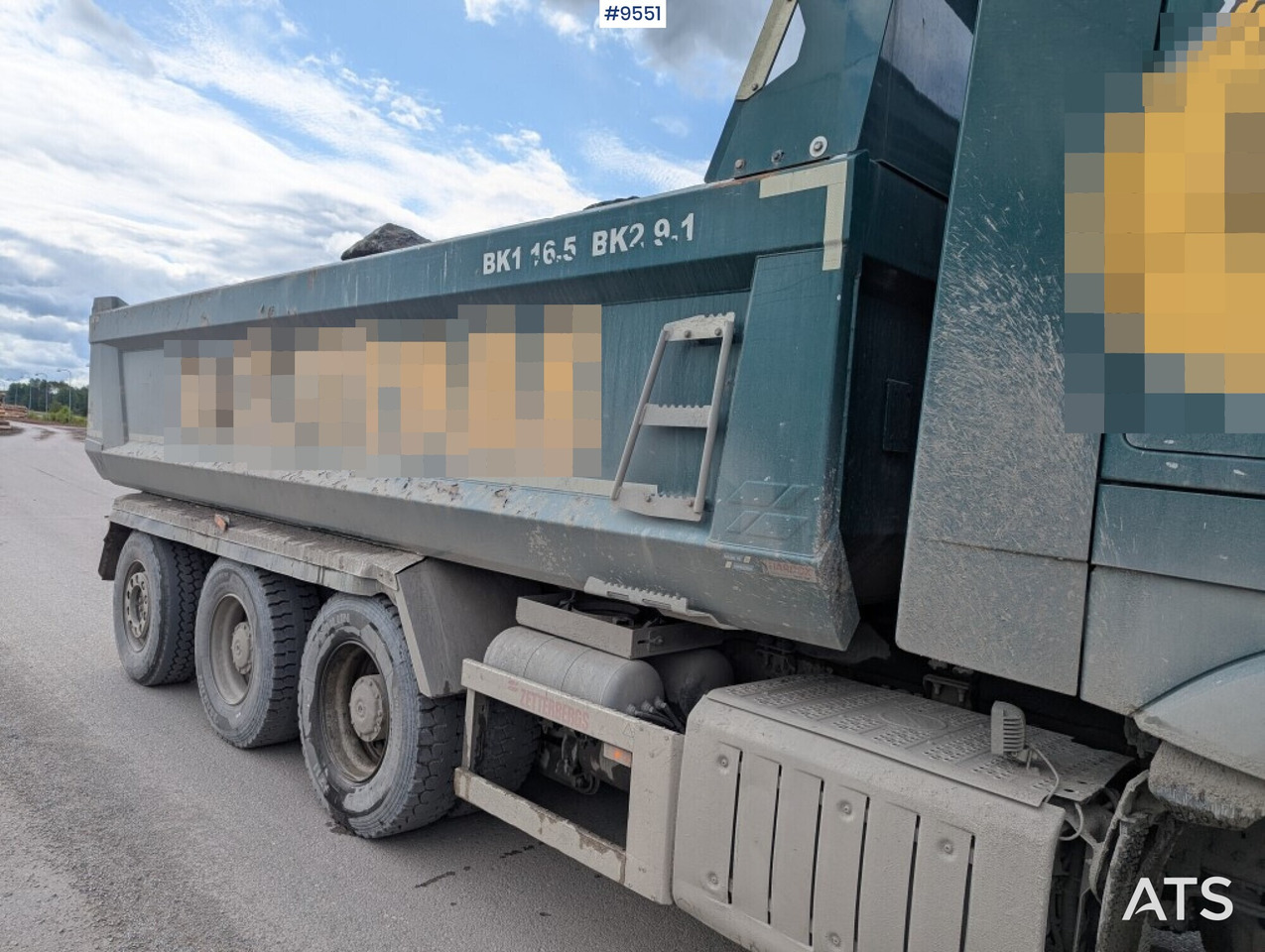 Camion benne Tipper truck Mercedes Benz Arocs 3253 with Zetterberg flatbed: photos 9