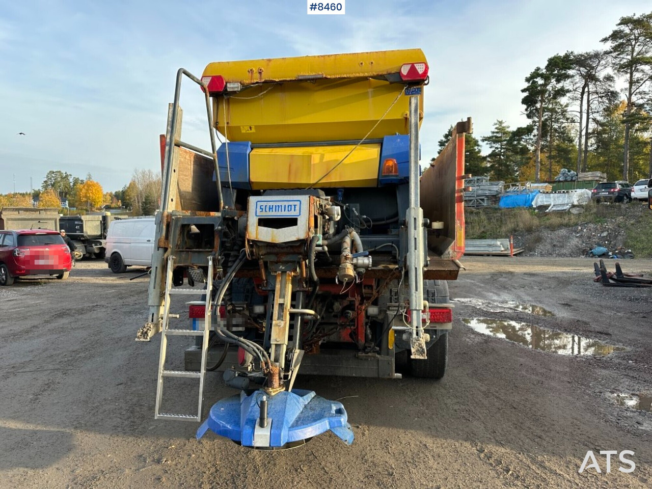 Tipper truck, Scania G410, Front plow, Salt spreader (See video) - Camion benne, Engin de déneigement: photos 4 Tipper truck, Scania G410, Front plow, Salt spreader (See video) - Camion benne, Engin de déneigement: photos 4