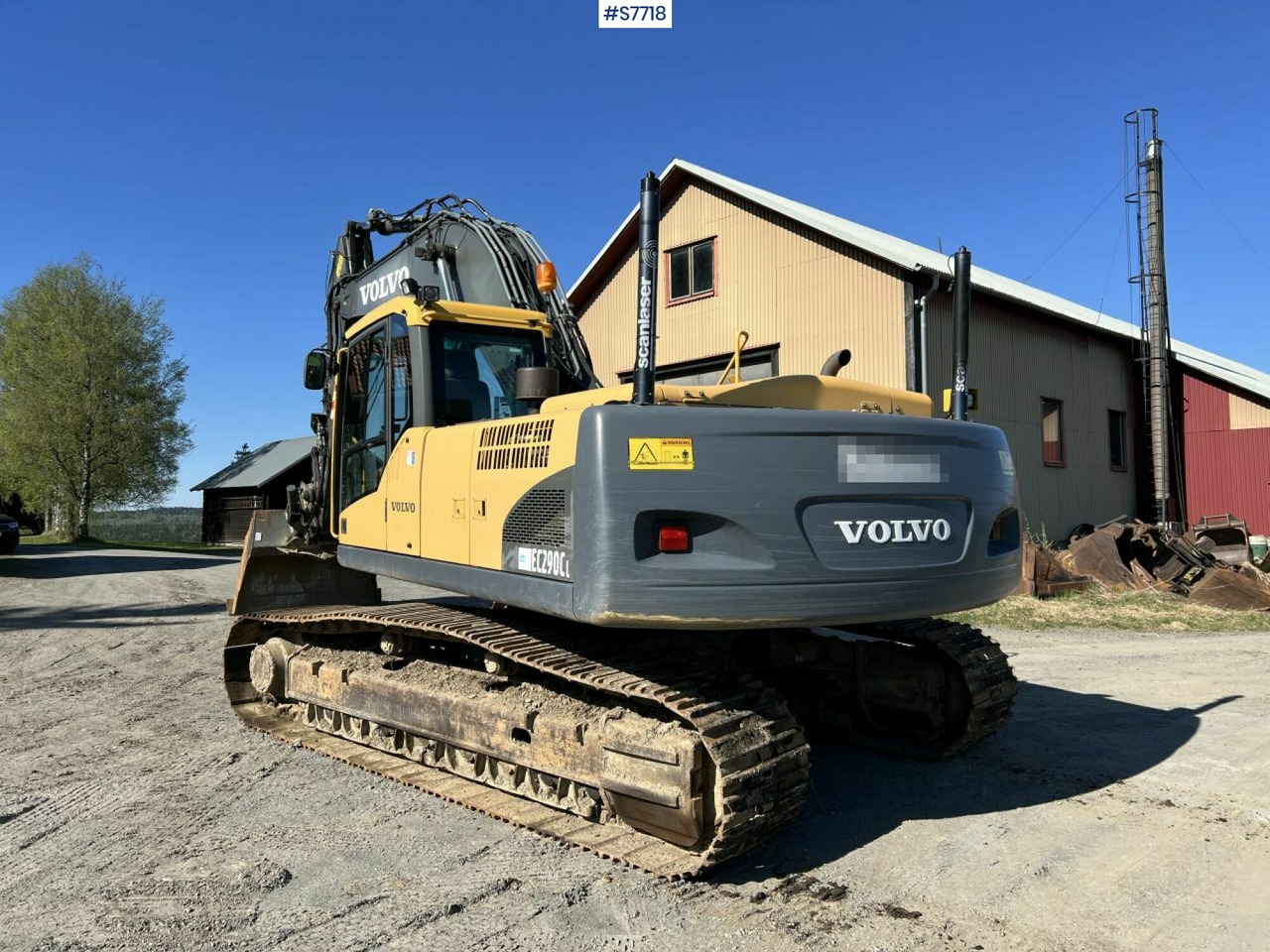 VOLVO EC 290 CL WITH DIGGING SYSTEM AND GEAR (SEE VIDEO) - Pelle: photos 4 VOLVO EC 290 CL WITH DIGGING SYSTEM AND GEAR (SEE VIDEO) - Pelle: photos 4