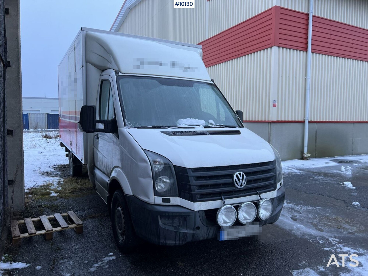 VW Volkswagen Crafter van with tailgate lift - Reparation OBJECT - Fourgon grand volume: photos 2 VW Volkswagen Crafter van with tailgate lift - Reparation OBJECT - Fourgon grand volume: photos 2