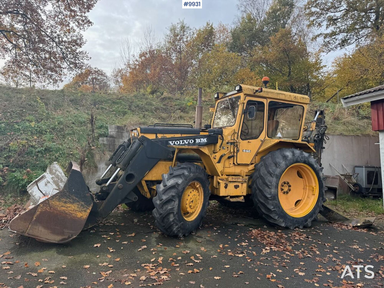 Tractopelle Volvo BM 646 Backhoe loader with 2 sets of tires.: photos 8