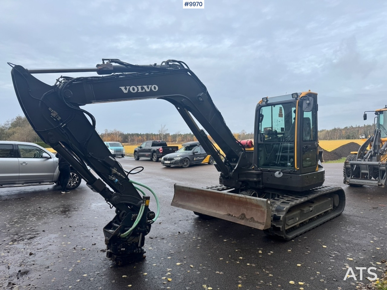 Volvo ECR88D crawler excavator with rotor tilt, 3 buckets, and ripper. 910 hours! - Pelle sur chenille: photos 2 Volvo ECR88D crawler excavator with rotor tilt, 3 buckets, and ripper. 910 hours! - Pelle sur chenille: photos 2