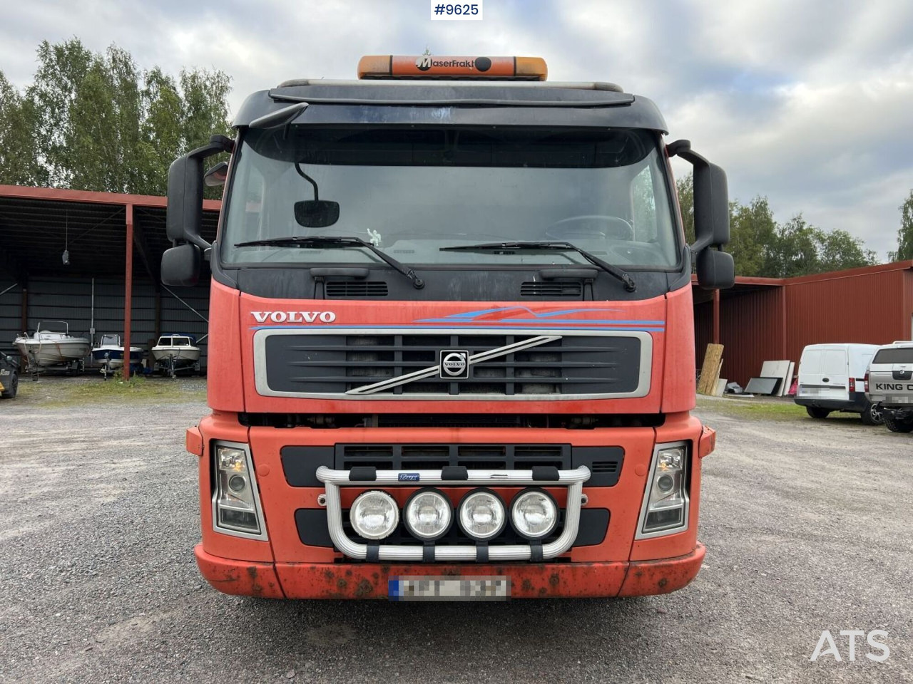 Camion grue, Camion plateau Volvo FM 380 6*2 Crane truck: photos 9