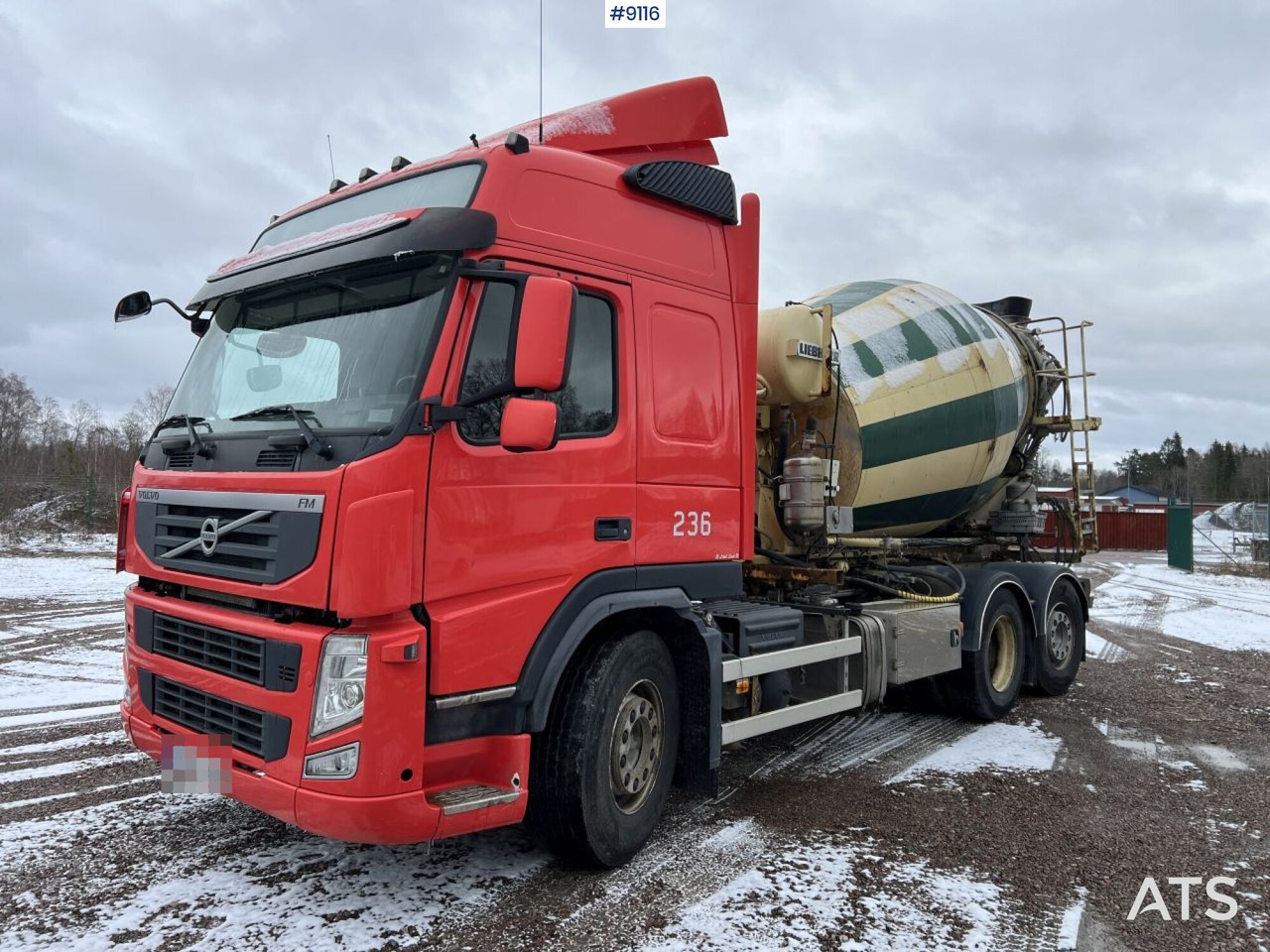Volvo FM 6X2 Quick lock with concrete rotator (VIDEO) - Camion malaxeur: photos 1 Volvo FM 6X2 Quick lock with concrete rotator (VIDEO) - Camion malaxeur: photos 1