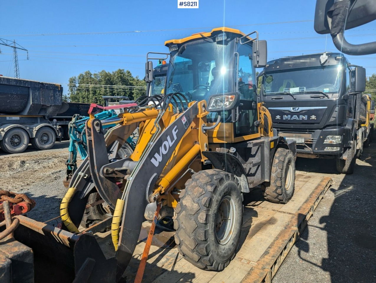 Wheel Loader Wolf WL160 with Bucket - Chargeuse sur pneus: photos 1 Wheel Loader Wolf WL160 with Bucket - Chargeuse sur pneus: photos 1