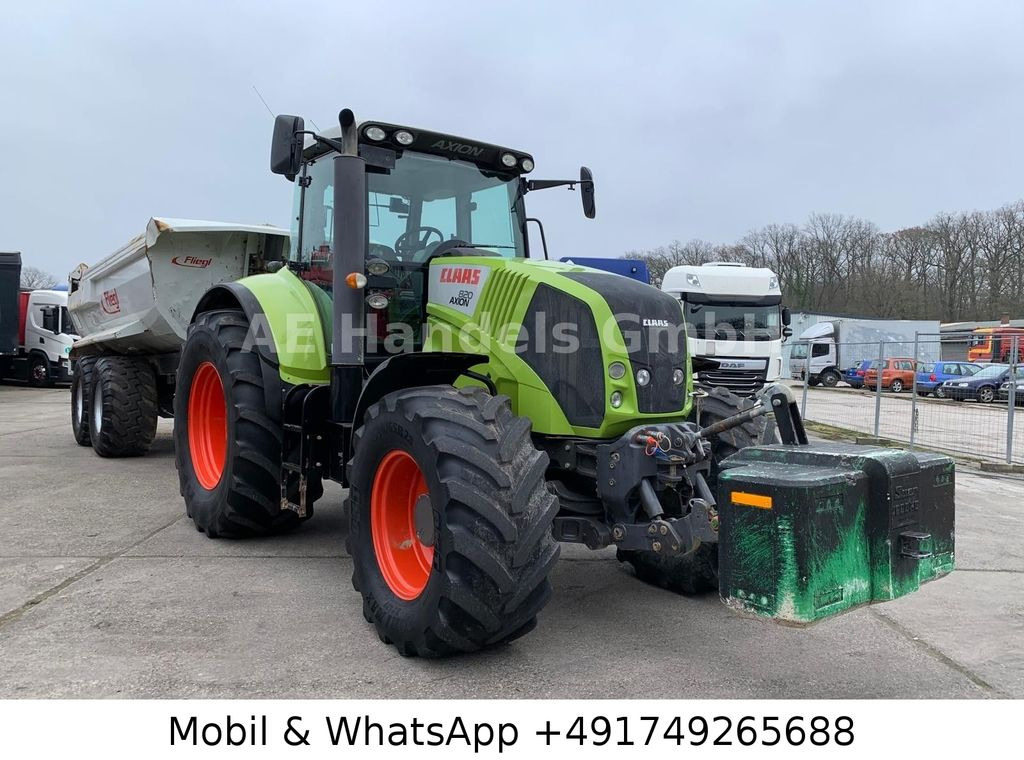 Claas Axion 820 4x4 *Straßen-Zulassung/CEBIS/AHK - Tracteur agricole: photos 1 Claas Axion 820 4x4 *Straßen-Zulassung/CEBIS/AHK - Tracteur agricole: photos 1
