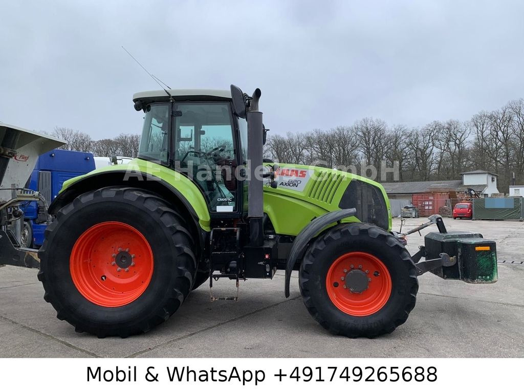 Claas Axion 820 4x4 *Straßen-Zulassung/CEBIS/AHK - Tracteur agricole: photos 2 Claas Axion 820 4x4 *Straßen-Zulassung/CEBIS/AHK - Tracteur agricole: photos 2