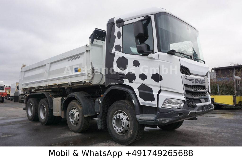 Camion benne DAF XDC 450 FAD BB 8x4*NEW-MOD/NEUES-MODEL/Bordmatik: photos 25