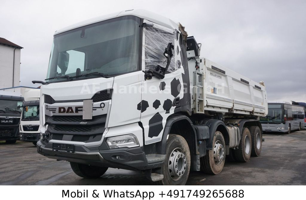 Camion benne DAF XDC 450 FAD BB 8x4*NEW-MOD/NEUES-MODEL/Bordmatik: photos 26