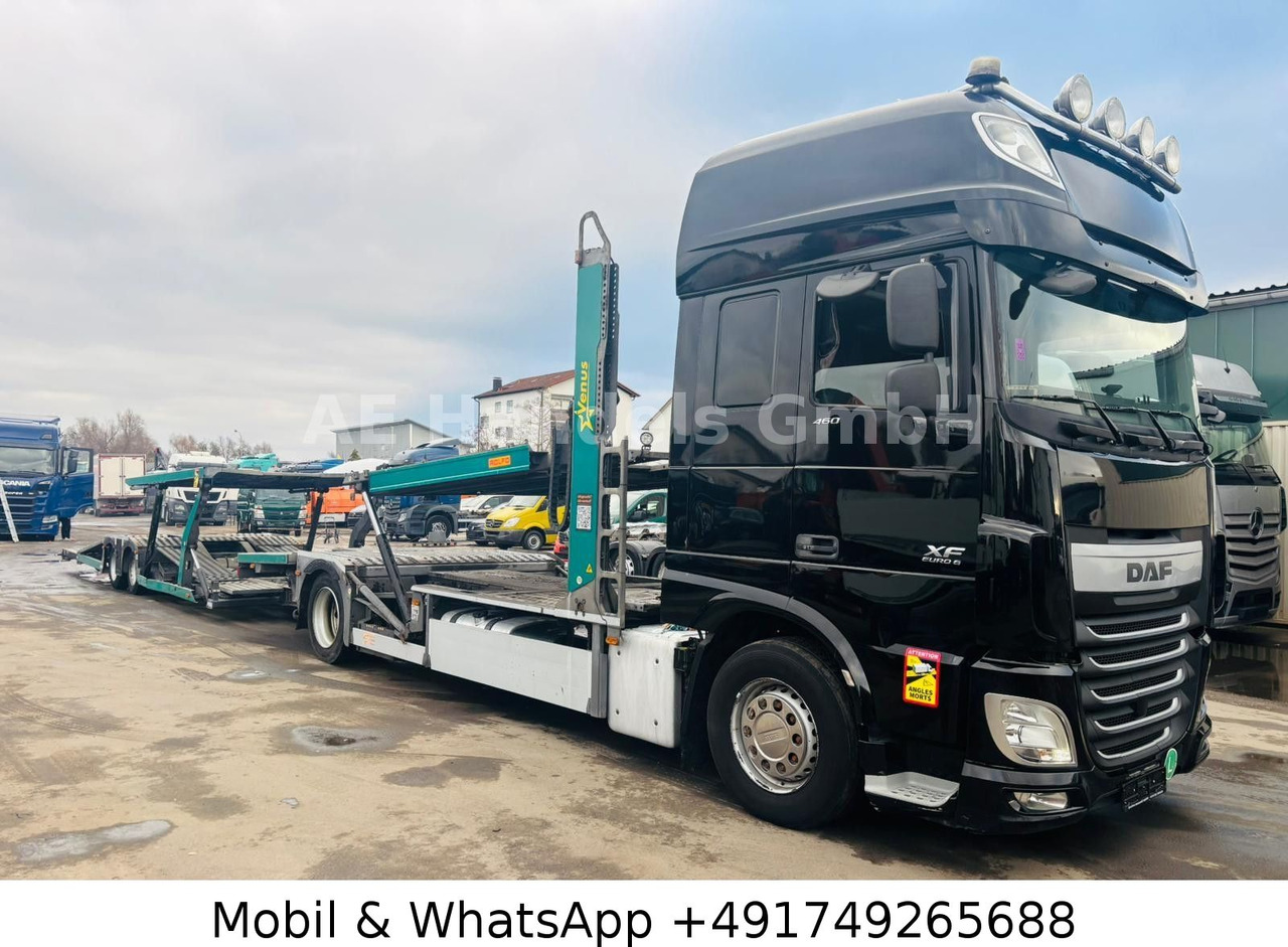 DAF XF 460 SSC 4x2 *Retarder/Standklima/2xTank/ACC - Camion porte-voitures: photos 1 DAF XF 460 SSC 4x2 *Retarder/Standklima/2xTank/ACC - Camion porte-voitures: photos 1