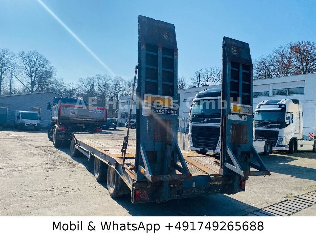 Goldhofer TU 3-24/80 Drehschemel *Rampen/L.8,30m/TÜV-11.25 - Remorque porte-engin surbaissée: photos 3 Goldhofer TU 3-24/80 Drehschemel *Rampen/L.8,30m/TÜV-11.25 - Remorque porte-engin surbaissée: photos 3