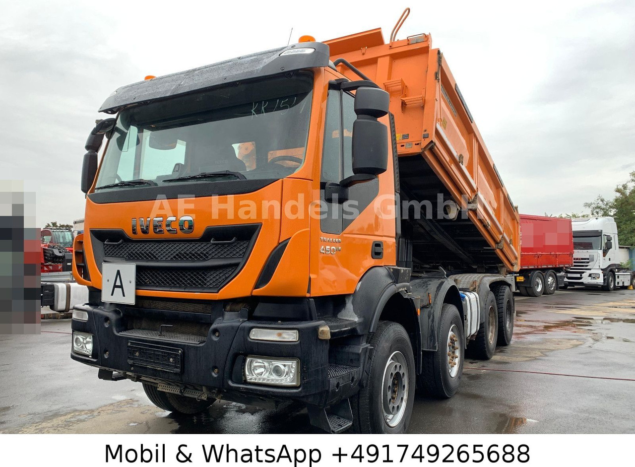 Iveco Trakker 450 E6 BB 8x4 Meiler *13m³/Bordmatik/AP - Camion benne: photos 1 Iveco Trakker 450 E6 BB 8x4 Meiler *13m³/Bordmatik/AP - Camion benne: photos 1
