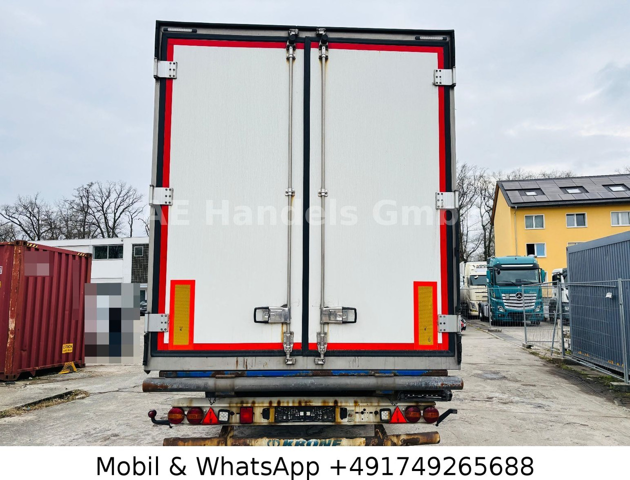 Krone SD *Carrier-Vector-1950/Doppelstock/+-30°/1.Lift - Semi-remorque frigorifique: photos 5 Krone SD *Carrier-Vector-1950/Doppelstock/+-30°/1.Lift - Semi-remorque frigorifique: photos 5
