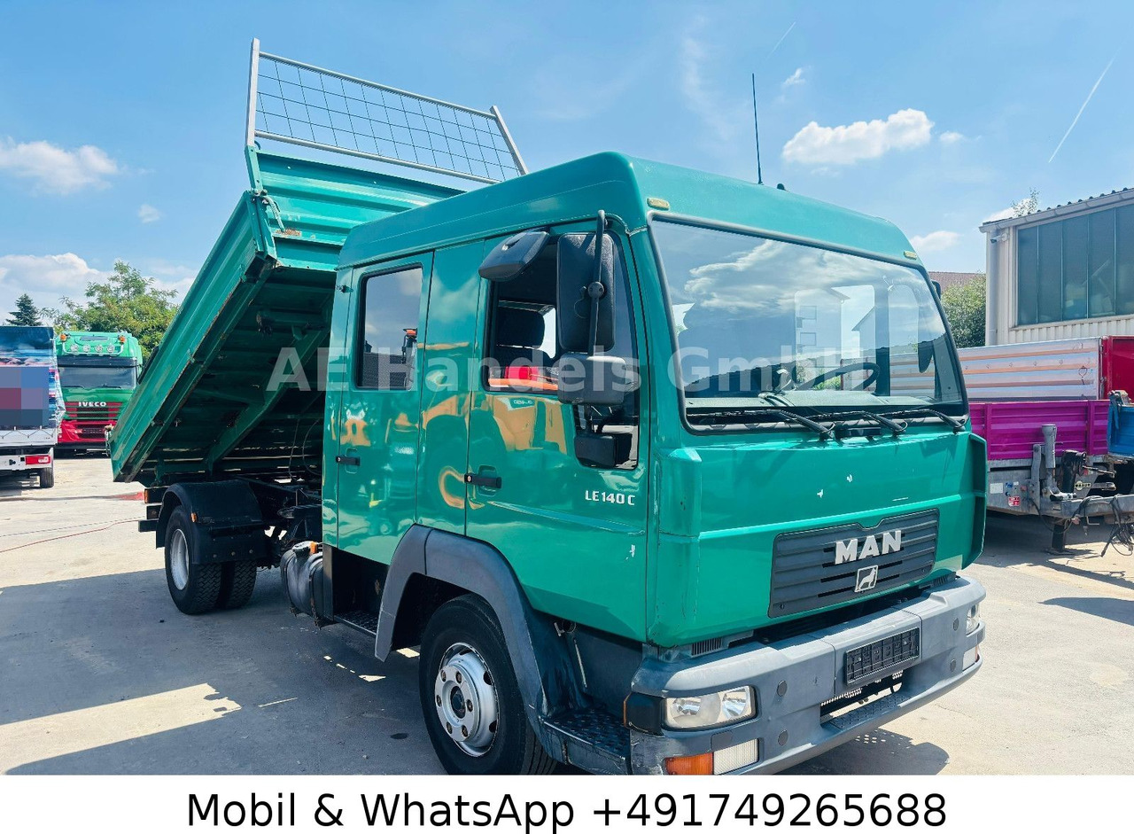 MAN LE140C Doka BB 3-Seiten *Manual/Analog/4m³/AHK - Utilitaire benne, Utilitaire double cabine: photos 1 MAN LE140C Doka BB 3-Seiten *Manual/Analog/4m³/AHK - Utilitaire benne, Utilitaire double cabine: photos 1