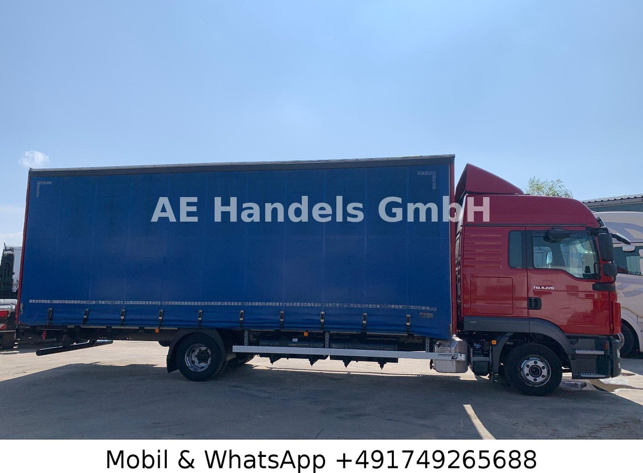 MAN TGL 8.220 L BL P+P *Tautliner/2xTank/AHK/LDW - Utilitaire rideaux coulissants (PLSC): photos 2 MAN TGL 8.220 L BL P+P *Tautliner/2xTank/AHK/LDW - Utilitaire rideaux coulissants (PLSC): photos 2