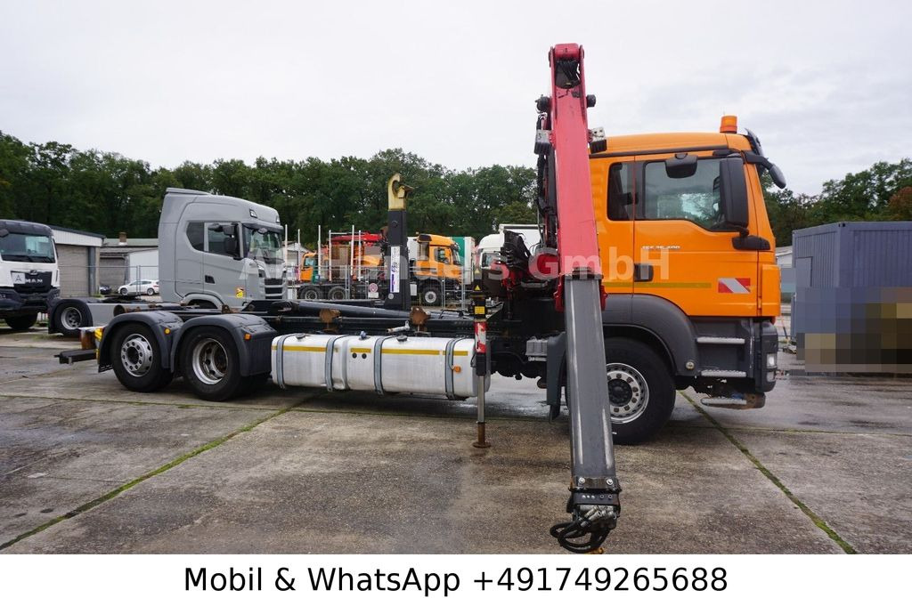 MAN TGS 26.400 BL *Hyva-20.60S/HMF-1444-22/Lenk+Lift MAN TGS 26.400 BL *Hyva-20.60S/HMF-1444-22/Lenk+Lift - Camion ampliroll, Camion grue: photos 2 MAN TGS 26.400 BL *Hyva-20.60S/HMF-1444-22/Lenk+Lift MAN TGS 26.400 BL *Hyva-20.60S/HMF-1444-22/Lenk+Lift - Camion ampliroll, Camion grue: photos 2