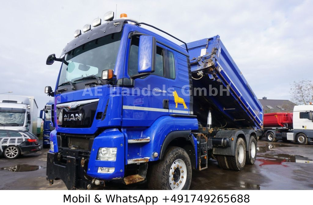MAN TGS 26.480 XLX BB 6x4*Pritarder/Manual/Bordmatik - Camion benne: photos 1 MAN TGS 26.480 XLX BB 6x4*Pritarder/Manual/Bordmatik - Camion benne: photos 1