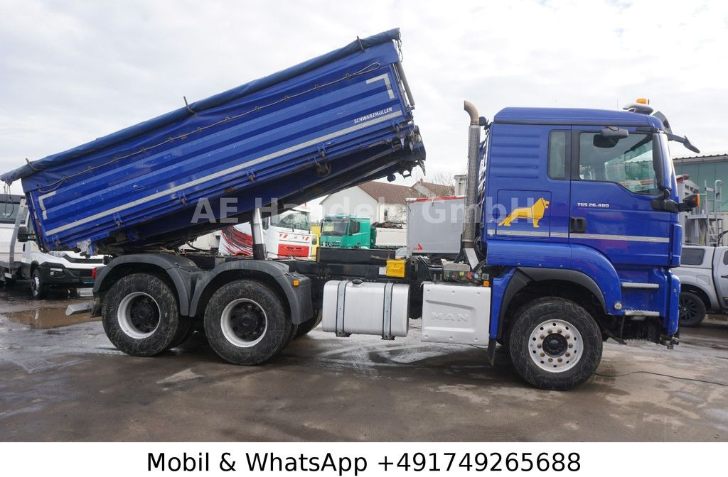 MAN TGS 26.480 XLX BB 6x4*Pritarder/Manual/Bordmatik - Camion benne: photos 5 MAN TGS 26.480 XLX BB 6x4*Pritarder/Manual/Bordmatik - Camion benne: photos 5
