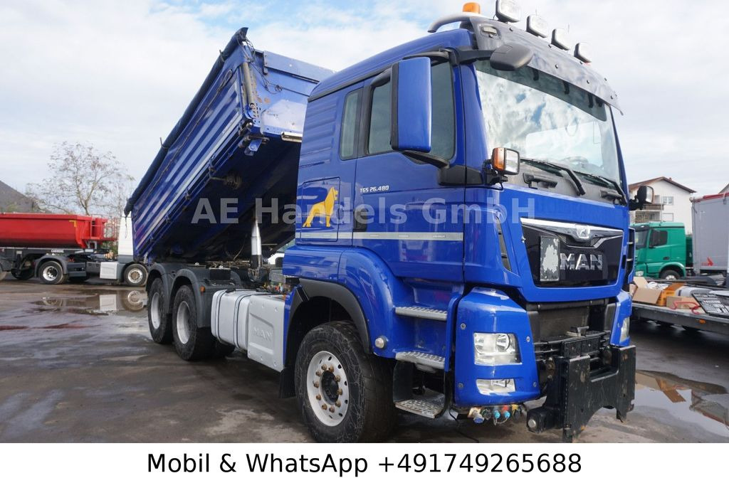 MAN TGS 26.480 XLX BB 6x4*Pritarder/Manual/Bordmatik - Camion benne: photos 4 MAN TGS 26.480 XLX BB 6x4*Pritarder/Manual/Bordmatik - Camion benne: photos 4
