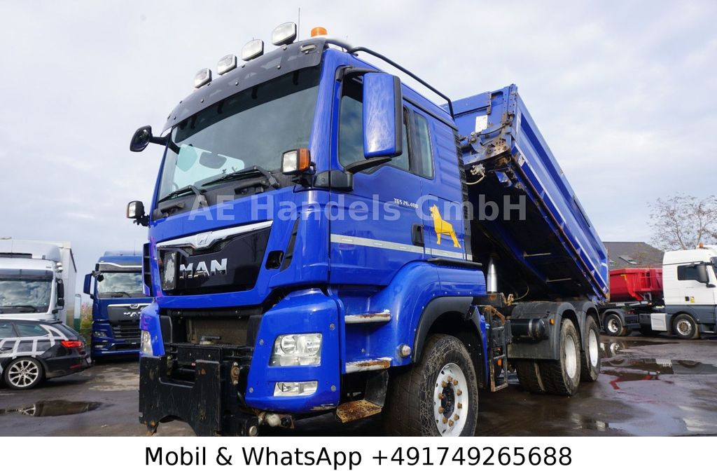 MAN TGS 26.480 XLX BB 6x4*Pritarder/Manual/Bordmatik - Camion benne: photos 1 MAN TGS 26.480 XLX BB 6x4*Pritarder/Manual/Bordmatik - Camion benne: photos 1