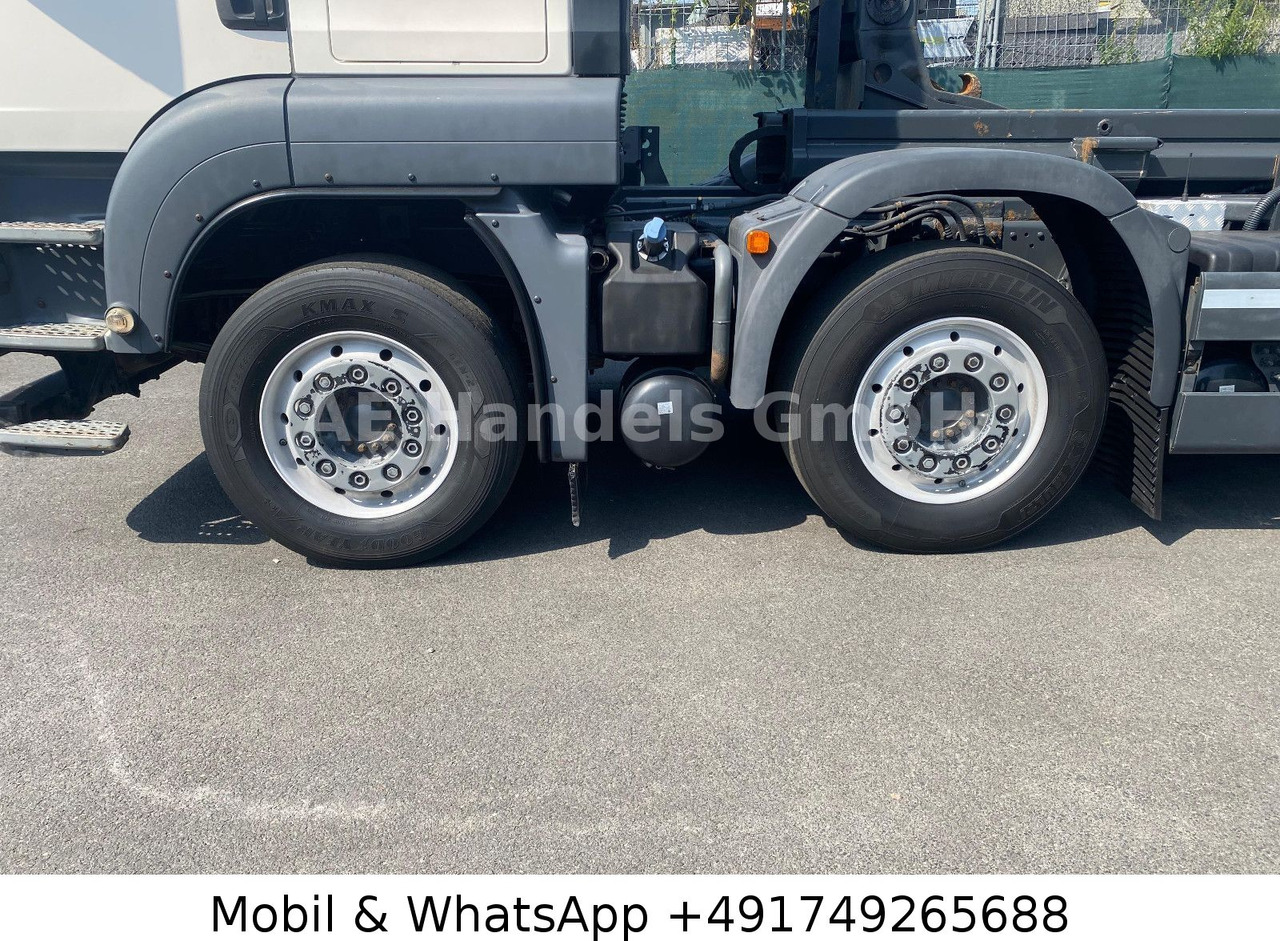Camion ampliroll, Camion grue MAN TGS 35.440 XLX BL 8x2 Silo *Retarder/Lenk+Lift: photos 13