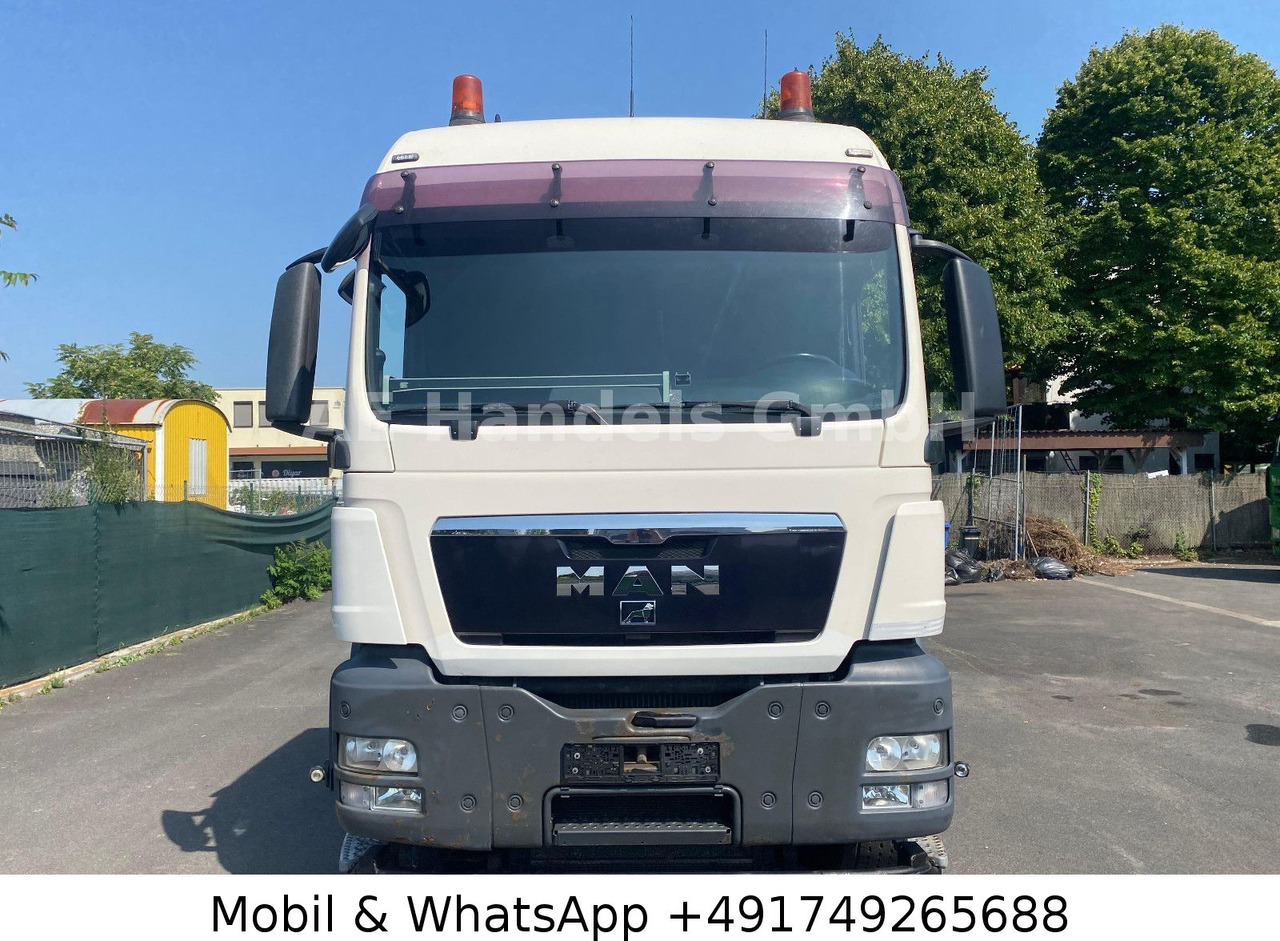 Camion ampliroll, Camion grue MAN TGS 35.440 XLX BL 8x2 Silo *Retarder/Lenk+Lift: photos 8