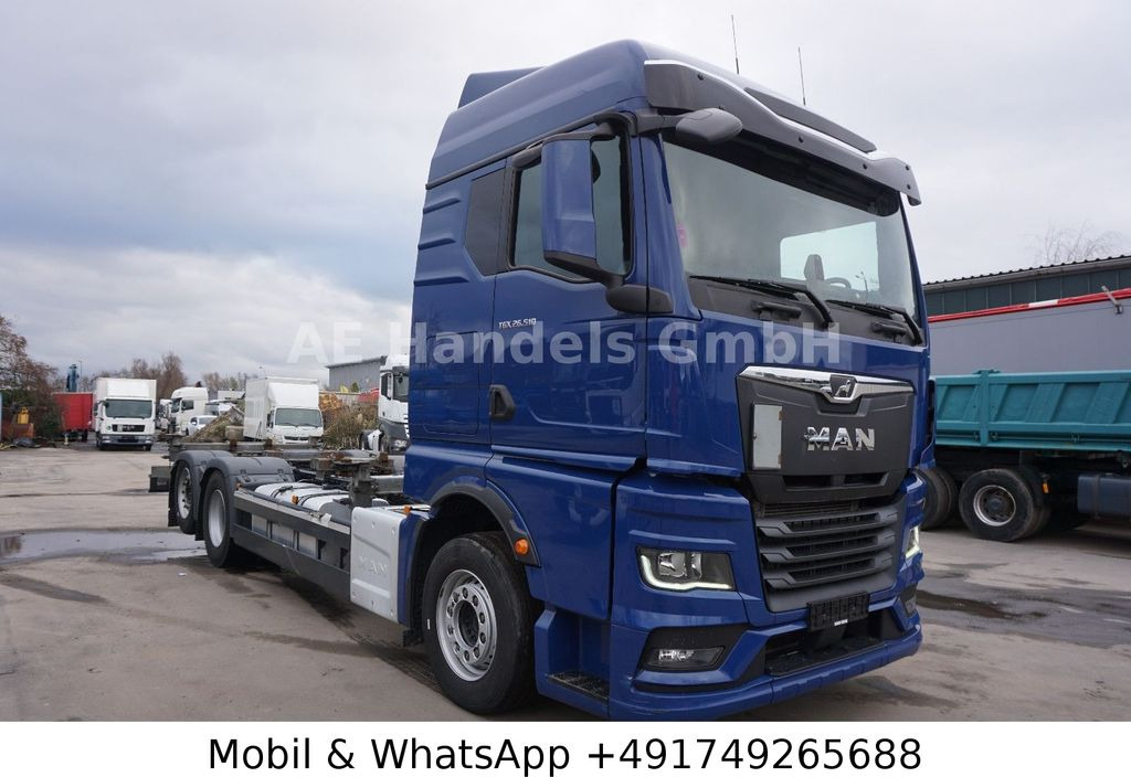 MAN TGX 26.510 GM LL BDF Multiwechsler*Retarder/Lift - Camion porte-conteneur/ Caisse mobile: photos 1 MAN TGX 26.510 GM LL BDF Multiwechsler*Retarder/Lift - Camion porte-conteneur/ Caisse mobile: photos 1
