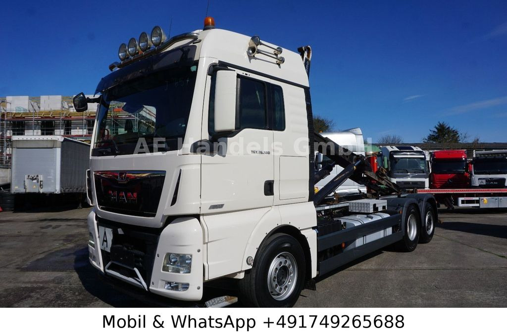 MAN TGX 26.580 XLX LL Gergen GRK-21/70*Retarder/Lift - Camion ampliroll: photos 1 MAN TGX 26.580 XLX LL Gergen GRK-21/70*Retarder/Lift - Camion ampliroll: photos 1