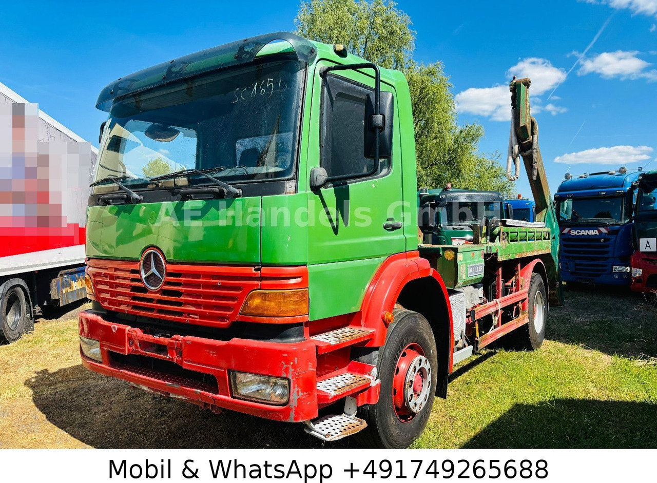 Mercedes-Benz 1823 M BB *Manual / MEILLER-AK-12-MT / Analog - Camion benne, Camion grue: photos 1 Mercedes-Benz 1823 M BB *Manual / MEILLER-AK-12-MT / Analog - Camion benne, Camion grue: photos 1