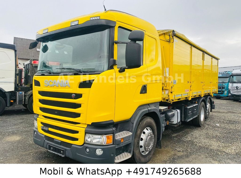 Scania G410 BL 6x2 *Retarder/Lenk+Lift/LDW/Alcoa/28m³ - Camion benne: photos 1 Scania G410 BL 6x2 *Retarder/Lenk+Lift/LDW/Alcoa/28m³ - Camion benne: photos 1