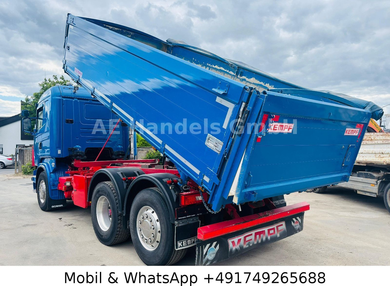 Scania R480 LL 6x2*Retarder/Manual/Kempf-12m³/Lenk+Lift - Camion benne: photos 4 Scania R480 LL 6x2*Retarder/Manual/Kempf-12m³/Lenk+Lift - Camion benne: photos 4