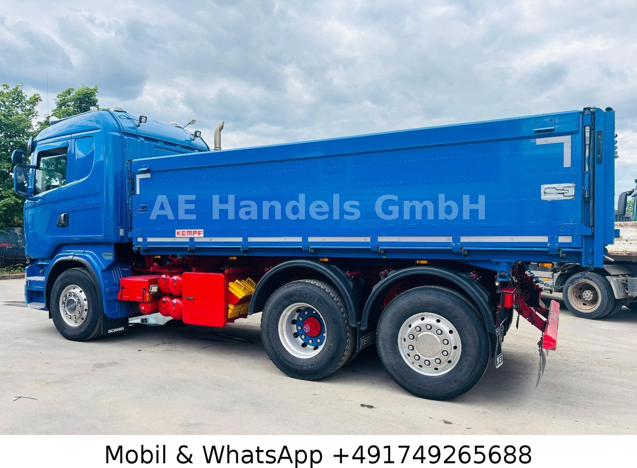 Scania R480 LL 6x2*Retarder/Manual/Kempf-12m³/Lenk+Lift - Camion benne: photos 3 Scania R480 LL 6x2*Retarder/Manual/Kempf-12m³/Lenk+Lift - Camion benne: photos 3