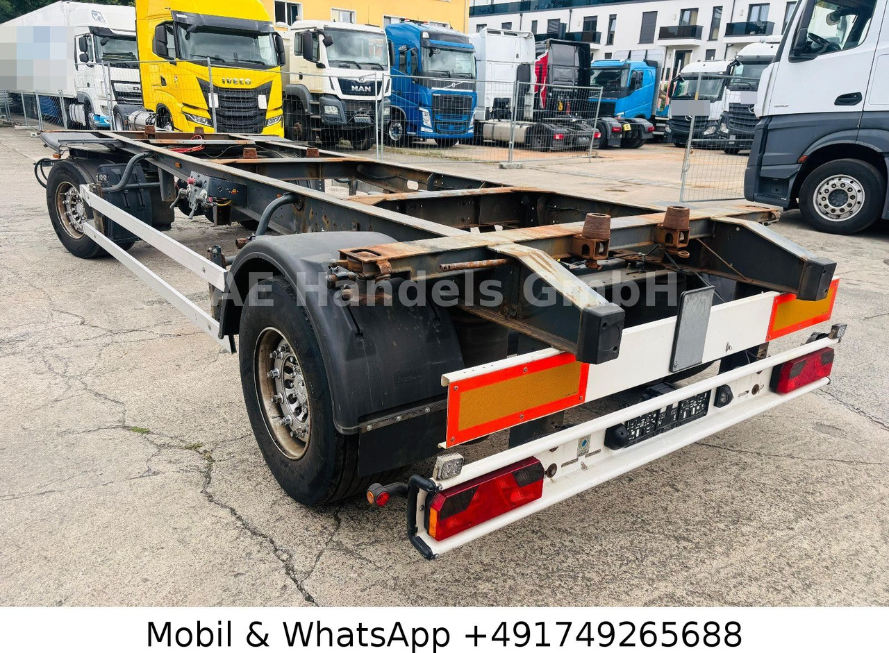 Schmitz Cargobull AFW 18 Drehschemelanhänger *TÜV/SAF-Achsen/Alcoa - Remorque châssis: photos 5 Schmitz Cargobull AFW 18 Drehschemelanhänger *TÜV/SAF-Achsen/Alcoa - Remorque châssis: photos 5