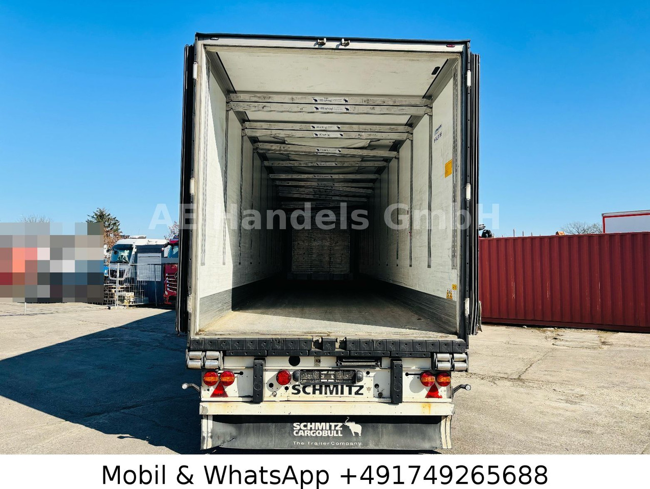 Schmitz Cargobull SKO 24/13.4 FP60 Cool *Carrier-Vector-1950/+-30° - Semi-remorque frigorifique: photos 4 Schmitz Cargobull SKO 24/13.4 FP60 Cool *Carrier-Vector-1950/+-30° - Semi-remorque frigorifique: photos 4