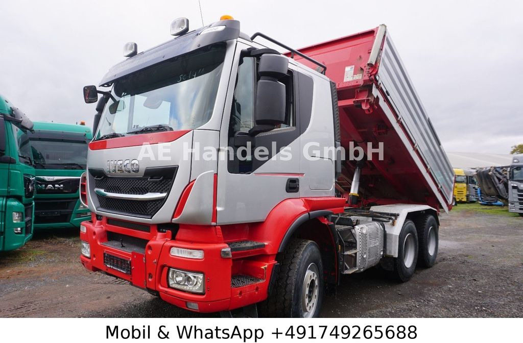 Iveco Trakker 500 BL 6x4 *Retarder/11m³/Wechselkipper - Tracteur routier: photos 1 Iveco Trakker 500 BL 6x4 *Retarder/11m³/Wechselkipper - Tracteur routier: photos 1