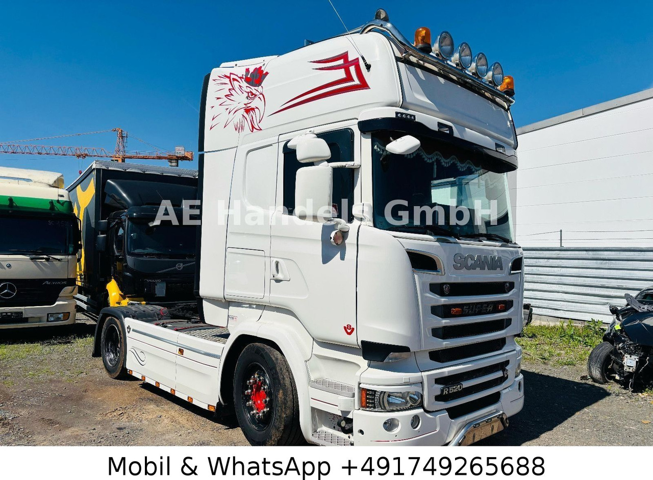 Scania R520 TopLine LL LOW *Retarder/Standklima/2xTank - Tracteur routier: photos 1 Scania R520 TopLine LL LOW *Retarder/Standklima/2xTank - Tracteur routier: photos 1