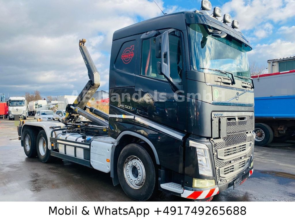 Camion ampliroll Volvo FH 500 6x4 LL MEILLER-RS21 *Retard/ACC/LDW/AHK: photos 26