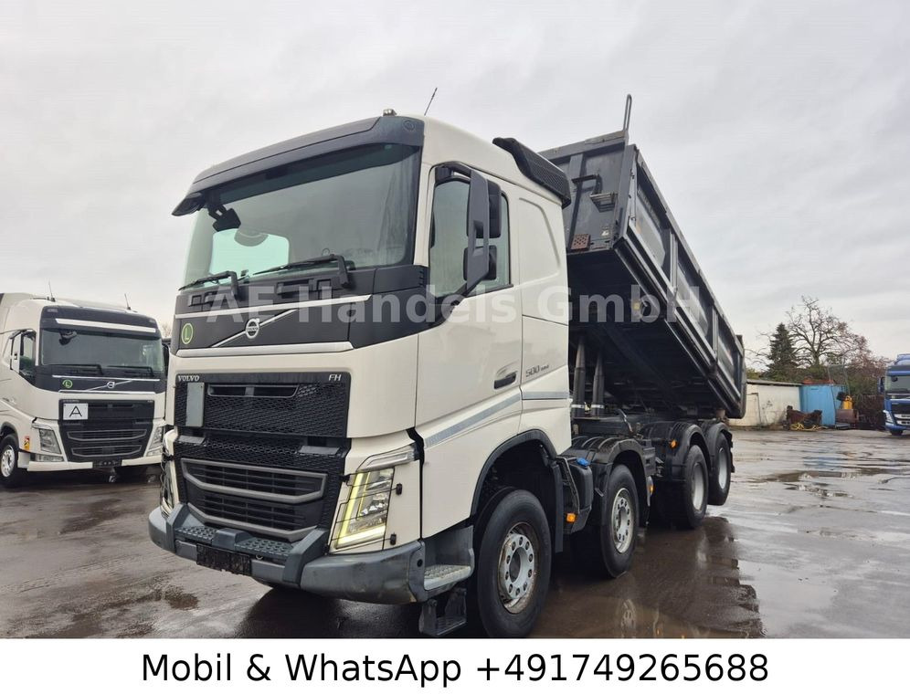 Volvo FH 500 BL 8x4 Meiller *VEB+/Bordmatik/13m³ - Camion benne: photos 1 Volvo FH 500 BL 8x4 Meiller *VEB+/Bordmatik/13m³ - Camion benne: photos 1