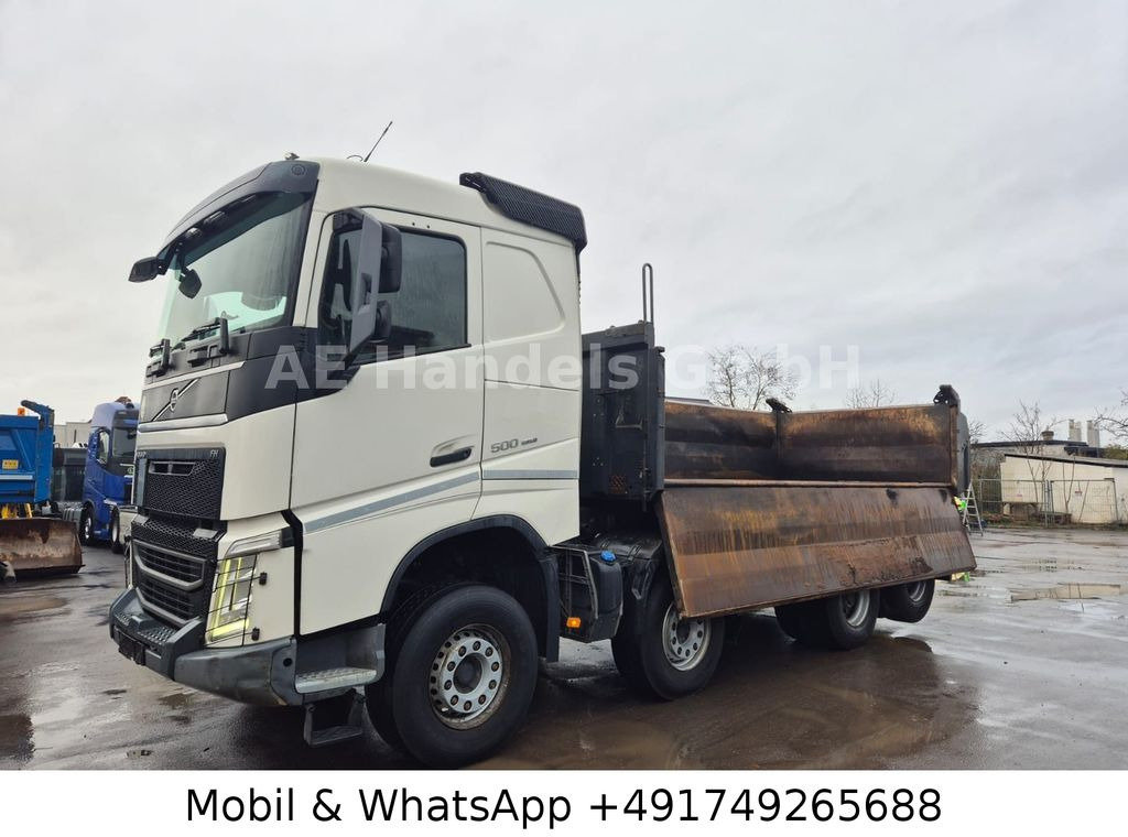 Volvo FH 500 BL 8x4 Meiller *VEB+/Bordmatik/13m³ - Camion benne: photos 2 Volvo FH 500 BL 8x4 Meiller *VEB+/Bordmatik/13m³ - Camion benne: photos 2