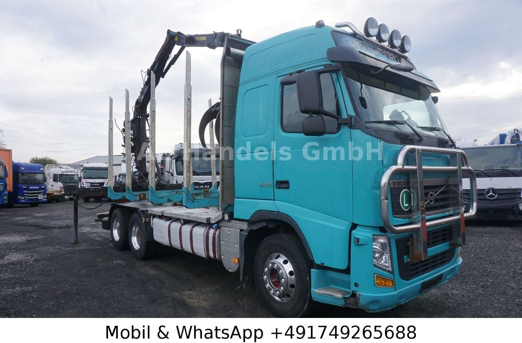 Volvo FH 540 Globe BL 6x4 Hiab 115z-80 *VEB+/AHK - Camion grumier, Camion grue: photos 4 Volvo FH 540 Globe BL 6x4 Hiab 115z-80 *VEB+/AHK - Camion grumier, Camion grue: photos 4