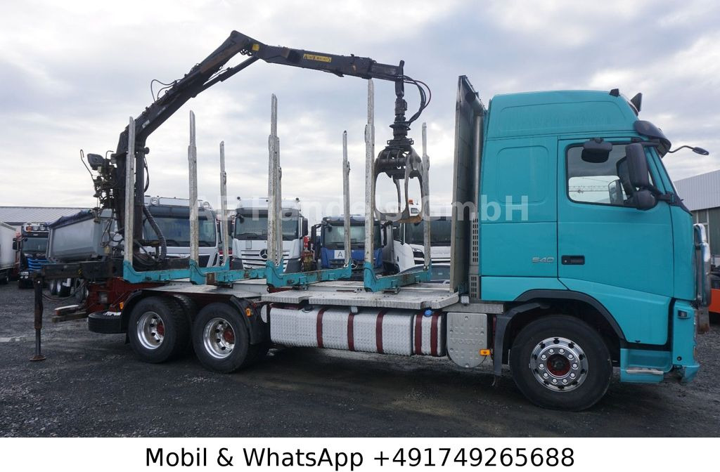 Volvo FH 540 Globe BL 6x4 Hiab 115z-80 *VEB+/AHK - Camion grumier, Camion grue: photos 5 Volvo FH 540 Globe BL 6x4 Hiab 115z-80 *VEB+/AHK - Camion grumier, Camion grue: photos 5